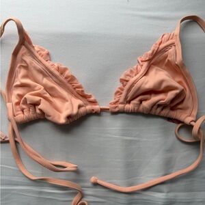 Victorias secret XS coral Bikini top